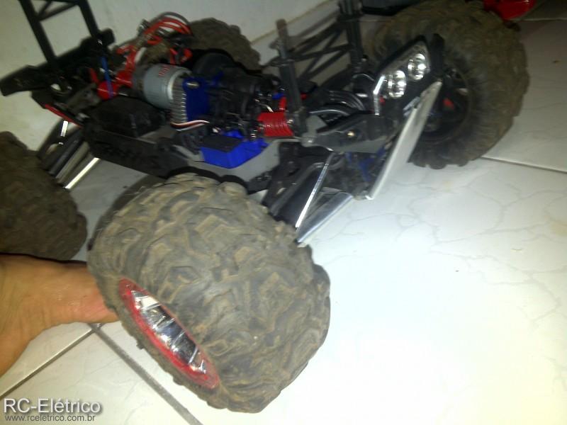 traxxas summit de ourinhos sp chassi de aluminio 1,00 MM feito por mim!