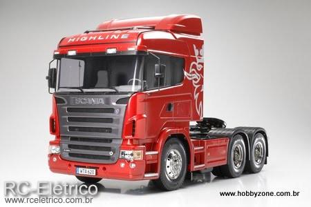 Cavalo Caminhao Tamiya Scania R620 Highline Trucado (1)