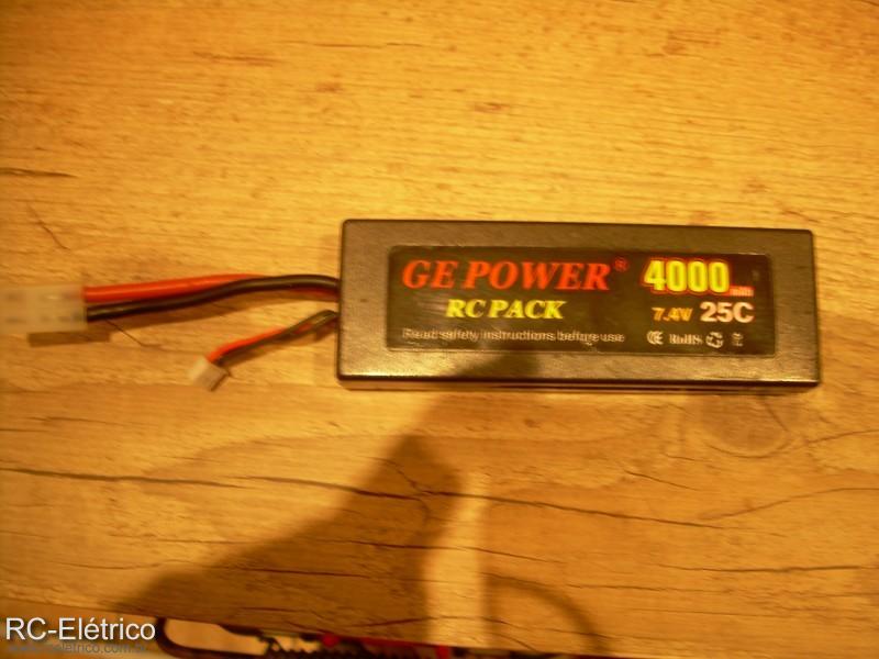 Pack GE Power Lipo 2S 4000mAh 25C