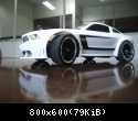 Traxxas Ford Mustang 1/16 - Musta