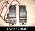 Servos Futaba 3004S